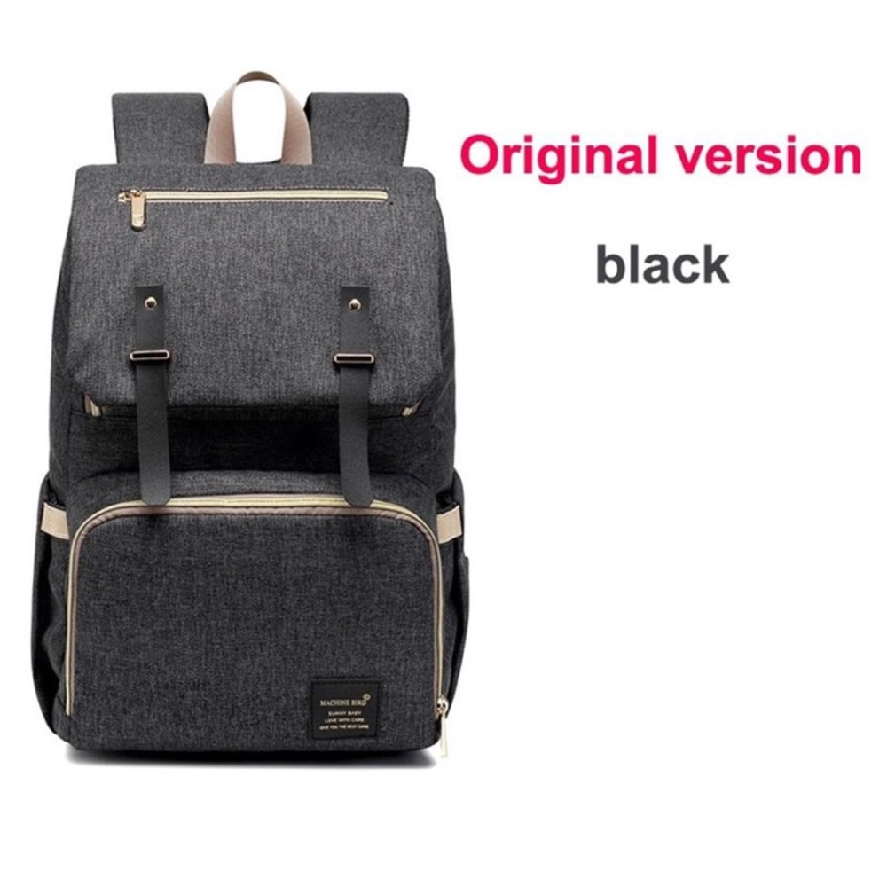 Machine Bird USB Charger Diaper Bag